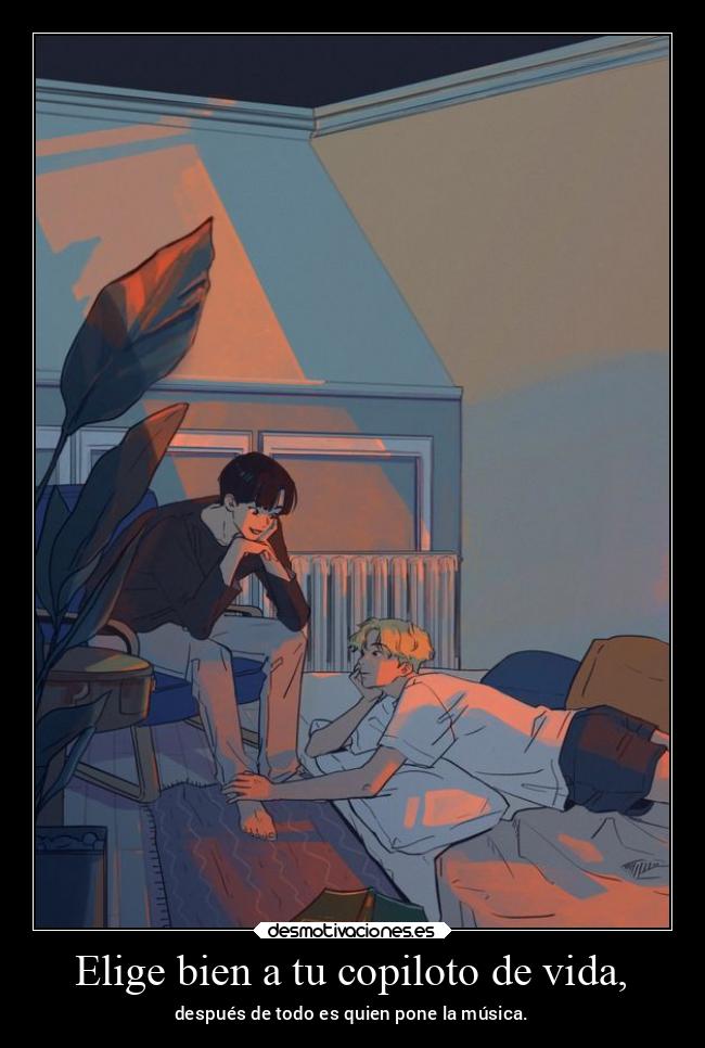 Elige bien a tu copiloto de vida, - 