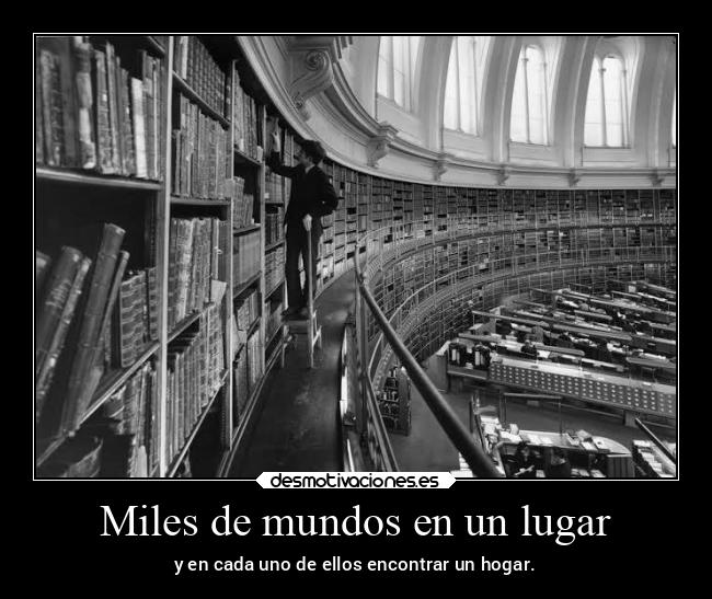 Miles de mundos en un lugar - y en cada uno de ellos encontrar un hogar.