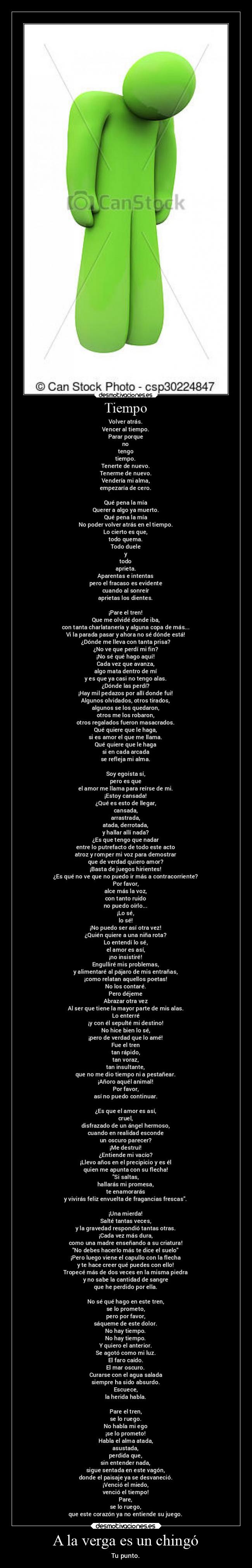 A la verga es un chingó - Tu punto.