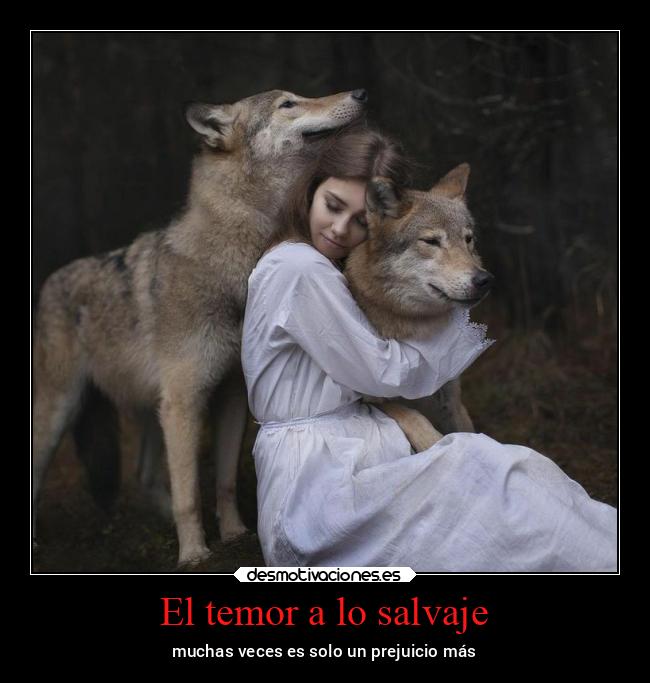 El temor a lo salvaje - muchas veces es solo un prejuicio más