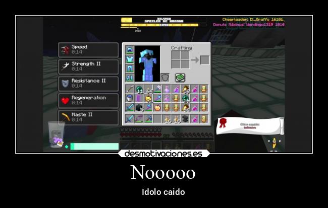 Nooooo - Idolo caido