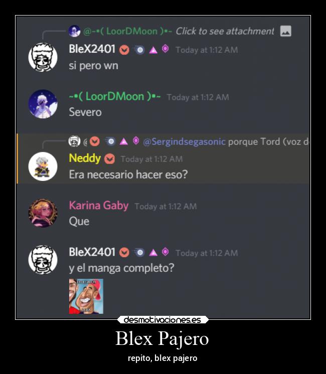 Blex Pajero - repito, blex pajero