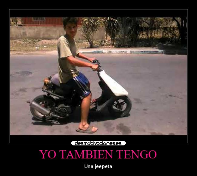 YO TAMBIEN TENGO -