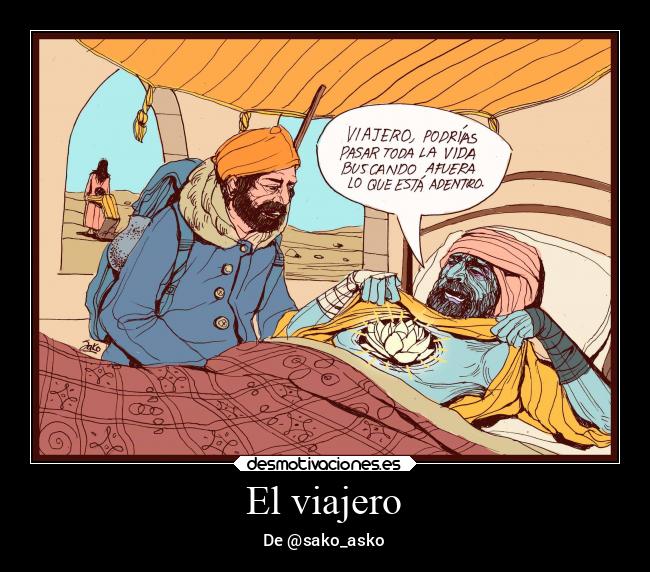 El viajero - De @sako_asko