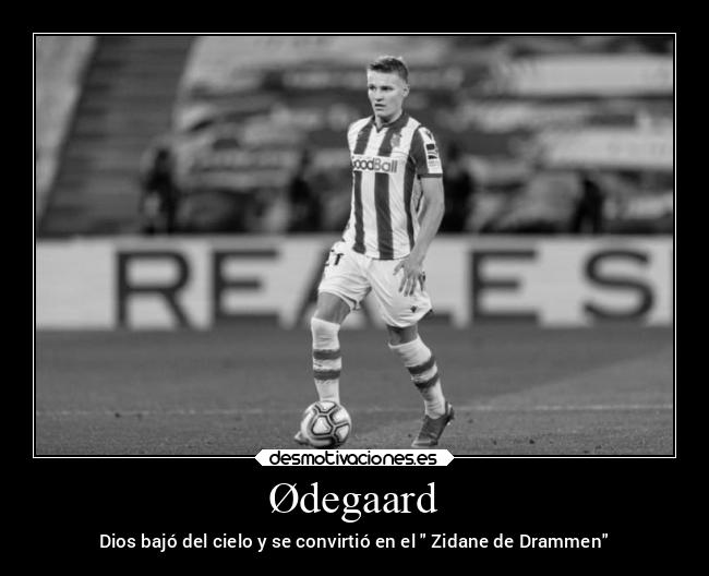 Ødegaard - Dios bajó del cielo y se convirtió en el  Zidane de Drammen
