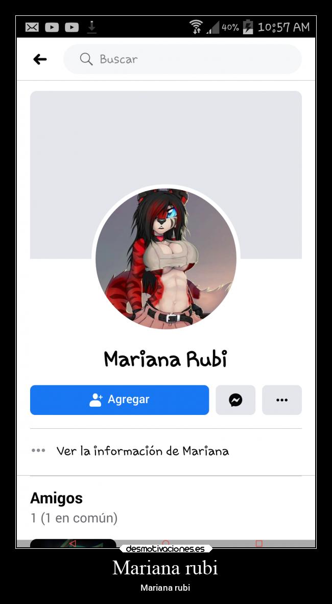 Mariana rubi - Mariana rubi