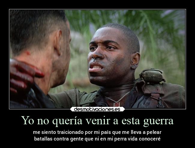 carteles guerra guerra forrest gump desmotivaciones