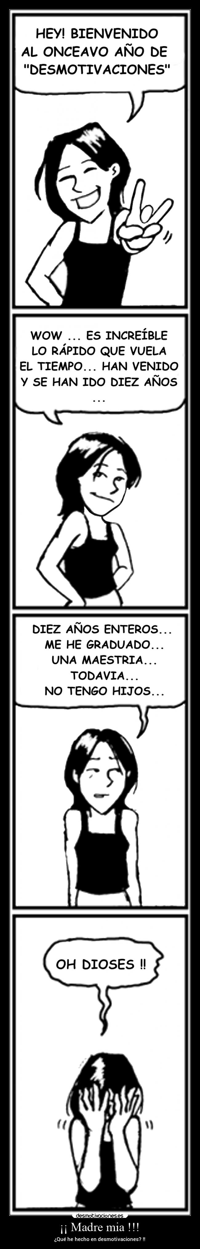 carteles madre destino que conocen palabra jubilacion desmotivaciones