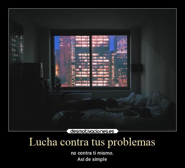 carteles problemas obstaculos problemas habitacion ventana noche desmotivaciones