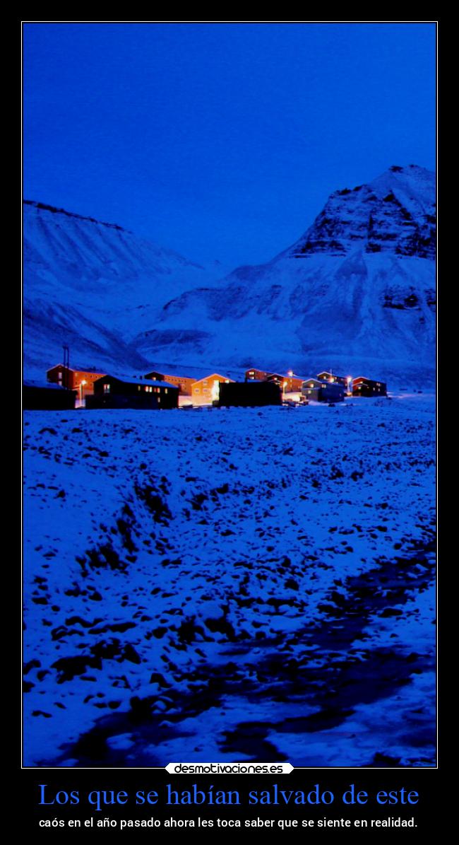 Los que se habían salvado de este - caós en el año pasado ahora les toca saber que se siente en realidad.