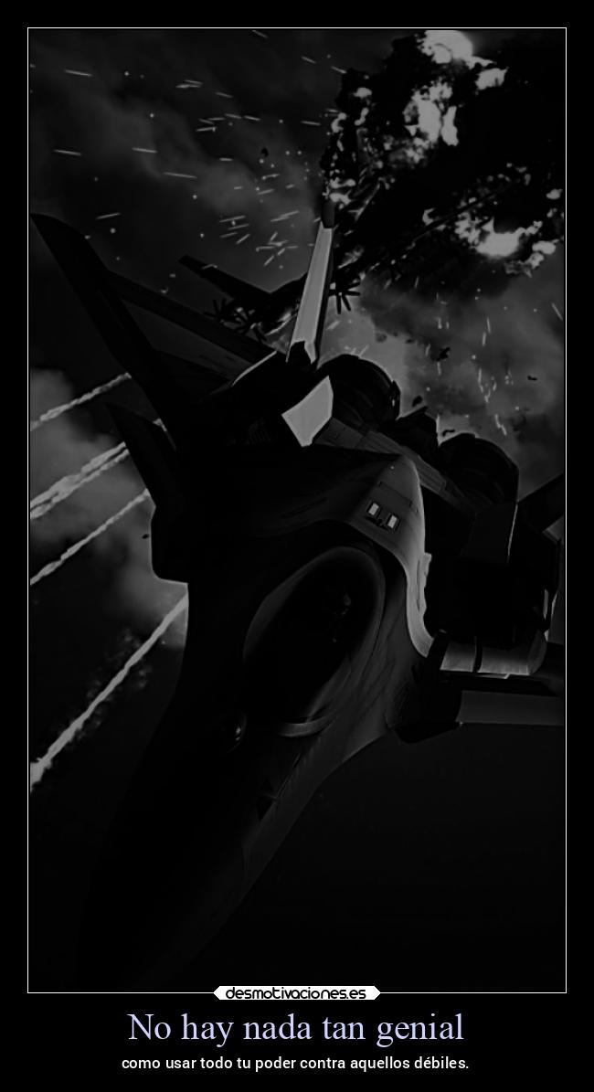 carteles vida ltsc lrssg alex vazquez999 victoryanddeath victory and death ace combat combat7 desmotivaciones