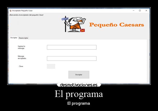 El programa - El programa