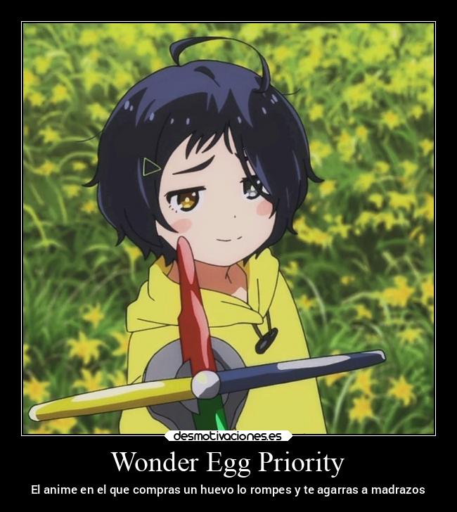 Wonder Egg Priority - El anime en el que compras un huevo lo rompes y te agarras a madrazos