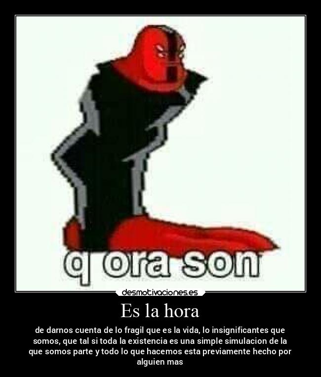 Es la hora - 