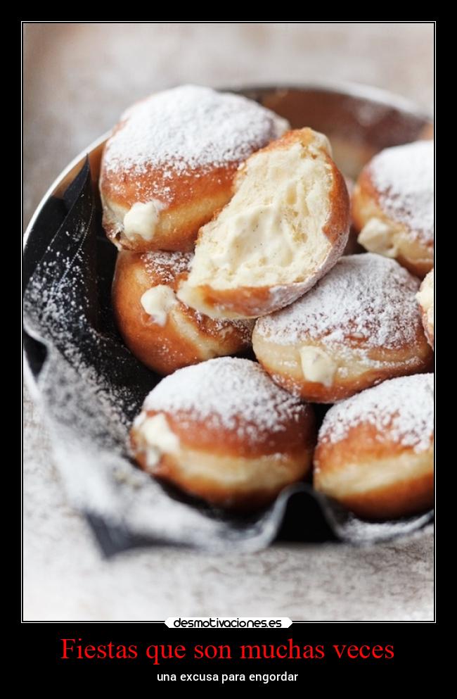 Fiestas que son muchas veces -