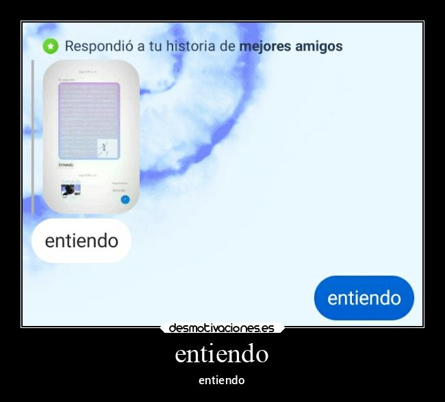 entiendo - 