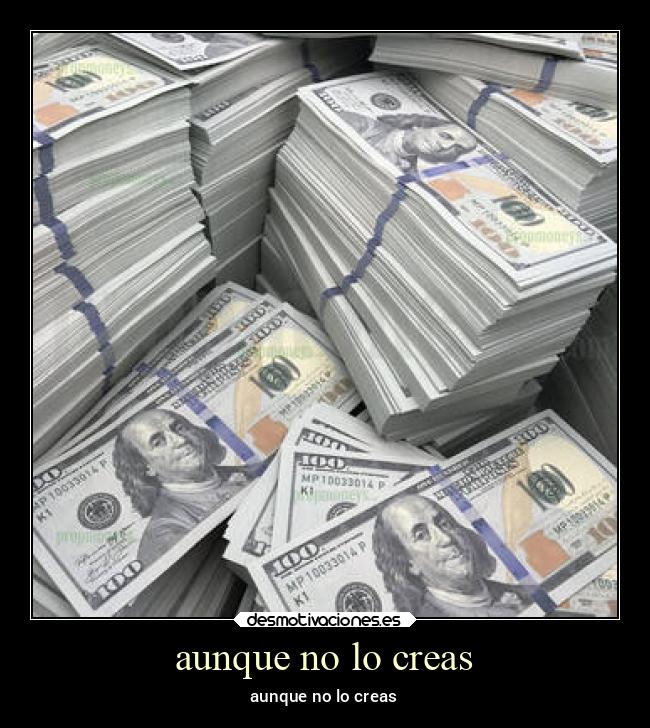 aunque no lo creas - 