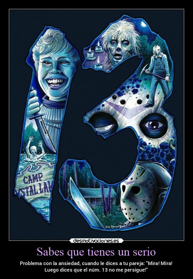 Sabes que tienes un serio - 