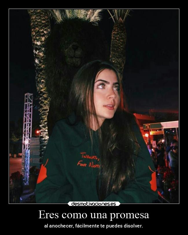 Eres como una promesa - 