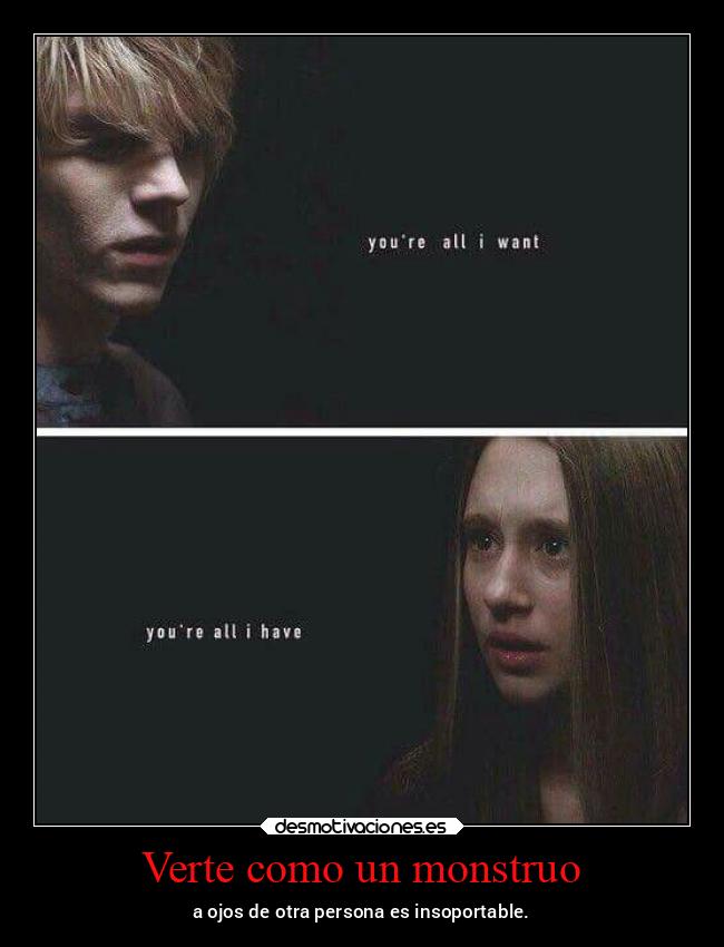 Verte como un monstruo - 