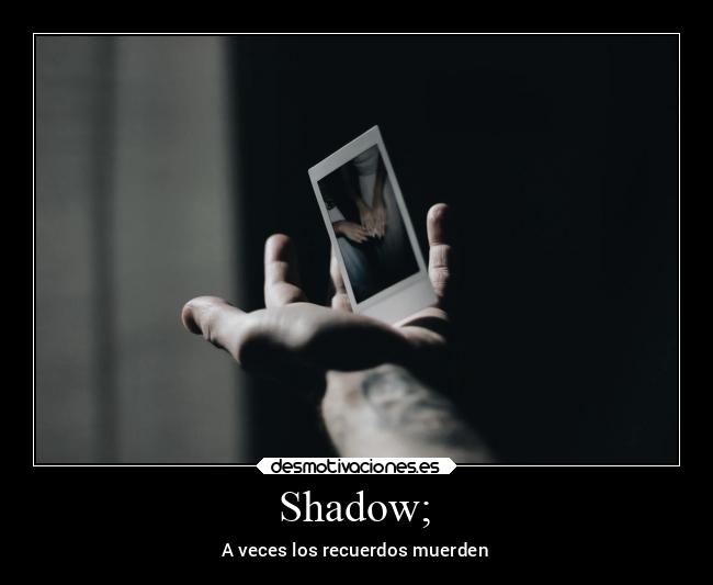 Shadow; - A veces los recuerdos muerden