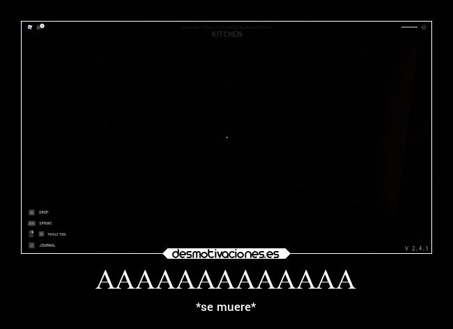 AAAAAAAAAAAAA - *se muere*