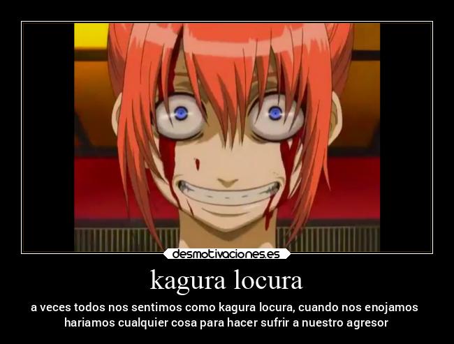 carteles locura anime desmotivaciones