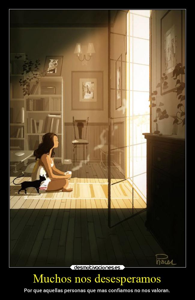 carteles sentimientos confianza amor valorar desesperacion desmotivaciones