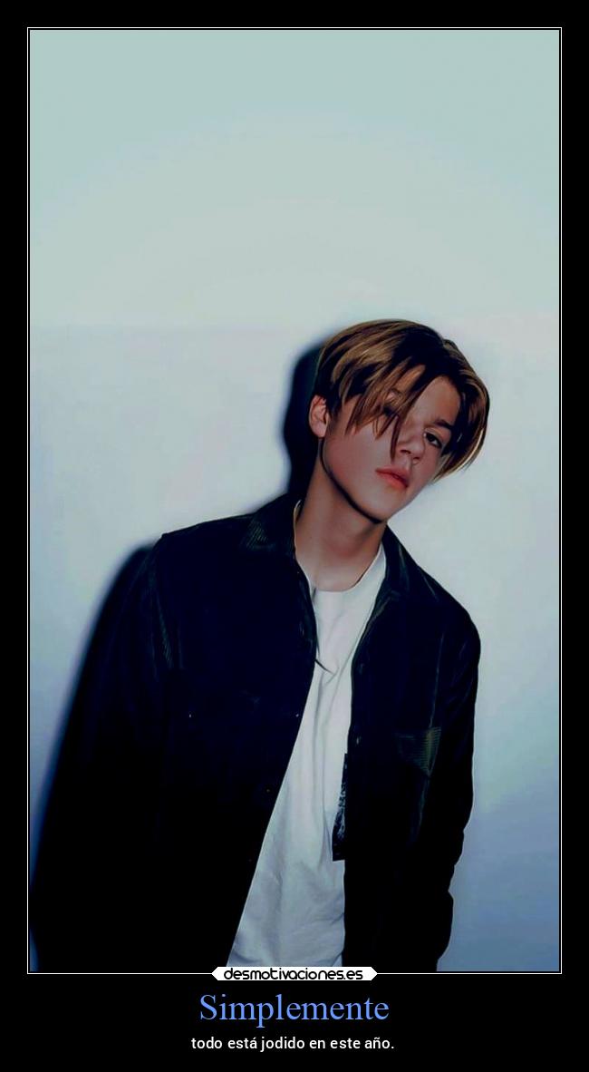 Simplemente - todo está jodido en este año.