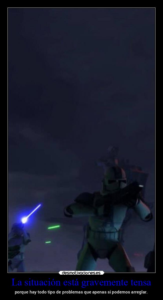 carteles vida starwars ltsc lrssg alex vazquez999 victoryanddeath victory and death clones umbara legion 501s desmotivaciones