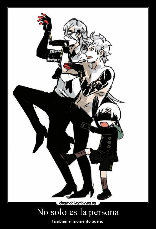 No solo es la persona - también el momento bueno