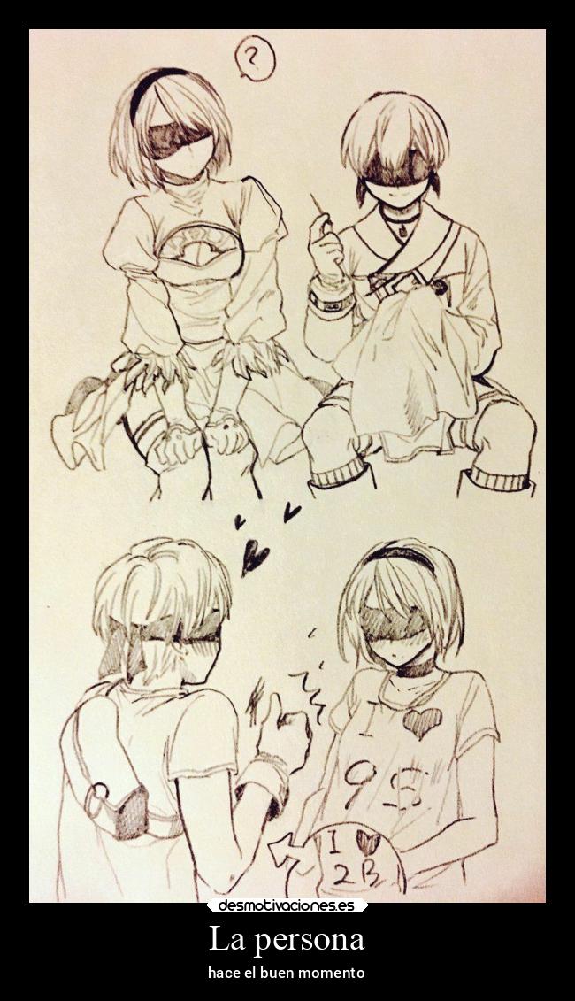 La persona - hace el buen momento