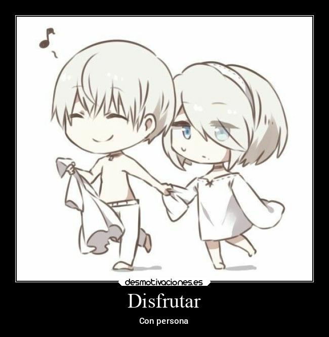 Disfrutar - Con persona