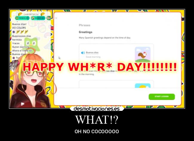 WHAT!? - OH NO COCOOOOO