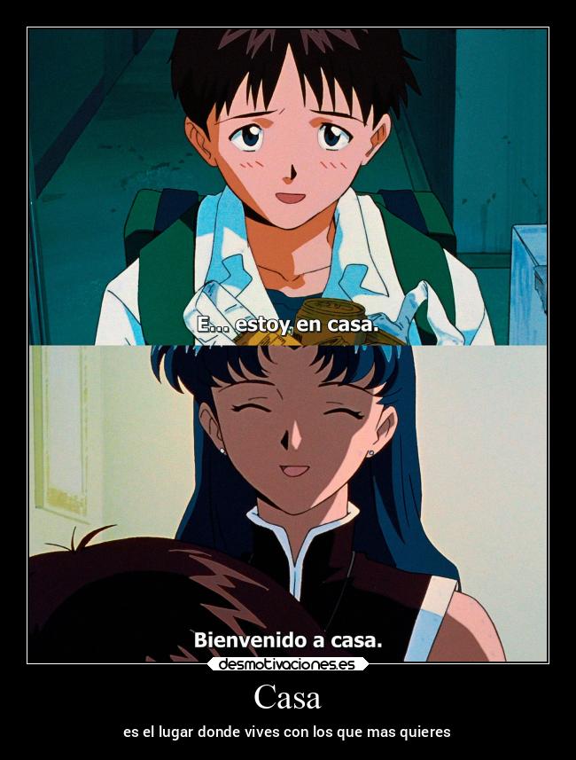 Casa - es el lugar donde vives con los que mas quieres