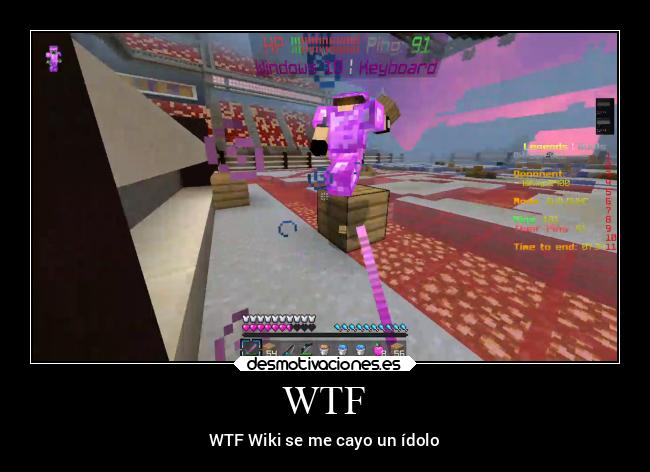 WTF - WTF Wiki se me cayo un ídolo