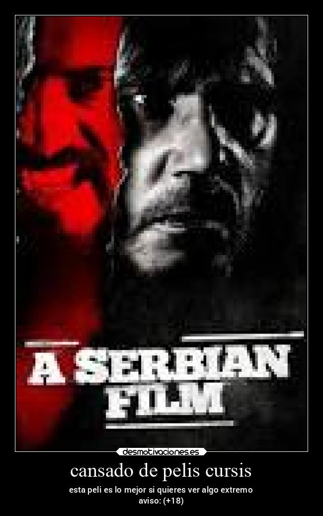 cansado de pelis cursis - esta peli es lo mejor si quieres ver algo extremo
aviso: (+18)