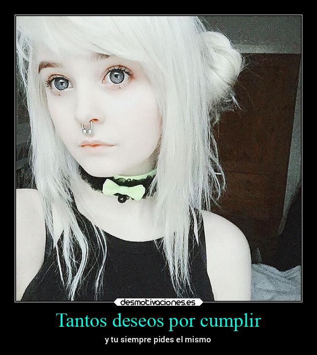 Tantos deseos por cumplir - 
