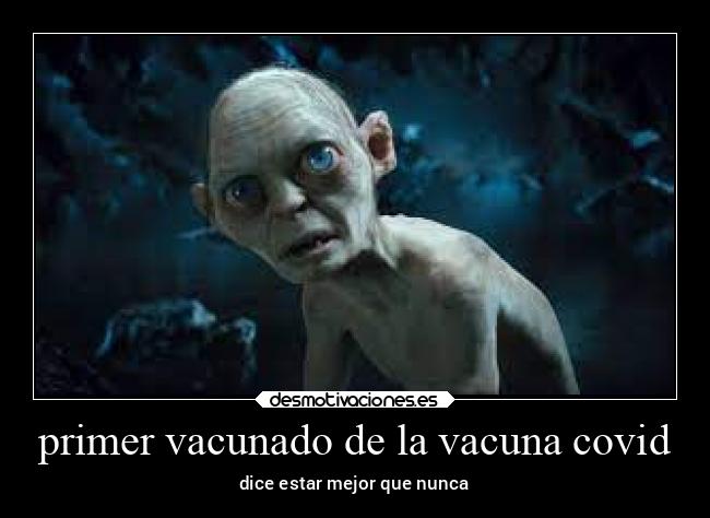 primer vacunado de la vacuna covid - dice estar mejor que nunca