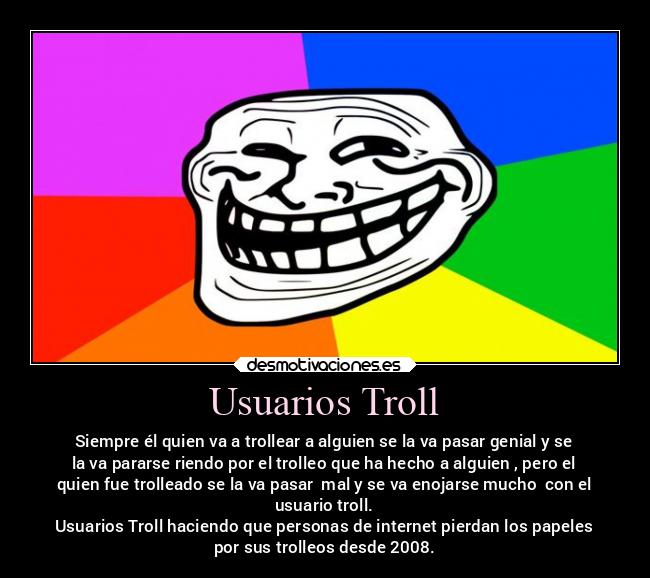 Usuarios Troll -