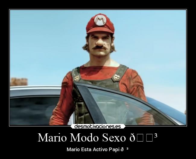 Mario Modo Sexo 😳 - Mario Esta Activo Papi 😳