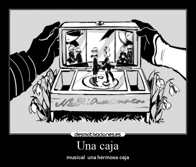 Una caja - musical una hermosa caja