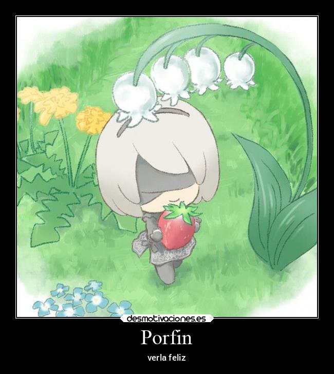 Porfin - verla feliz