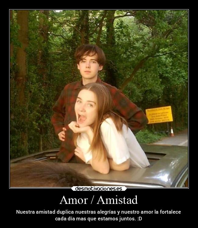 carteles amor amistad amor desmotivaciones