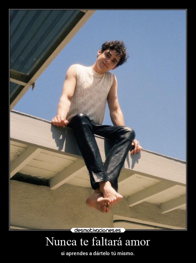 Nunca te faltará amor -