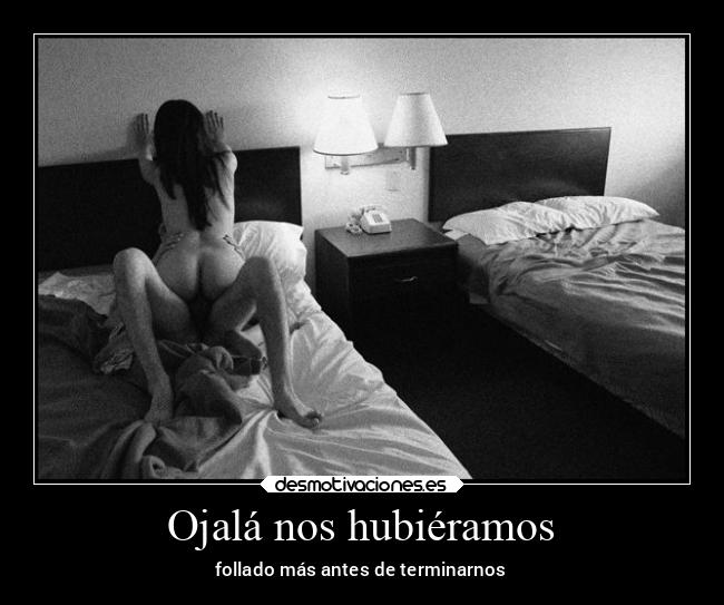 Ojalá nos hubiéramos - follado más antes de terminarnos