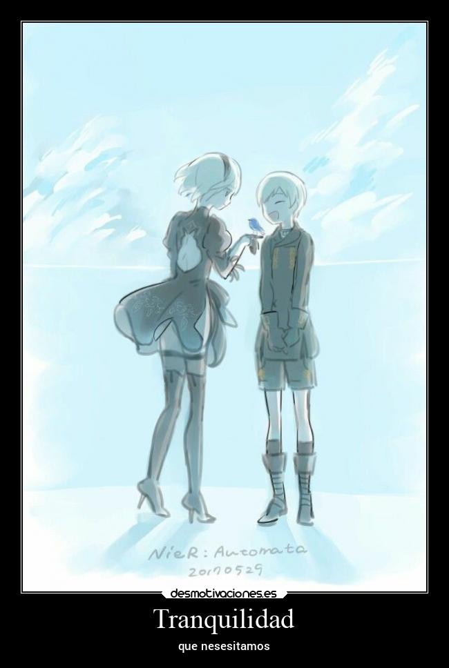 Tranquilidad - que nesesitamos