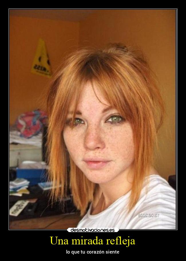 Una mirada refleja -