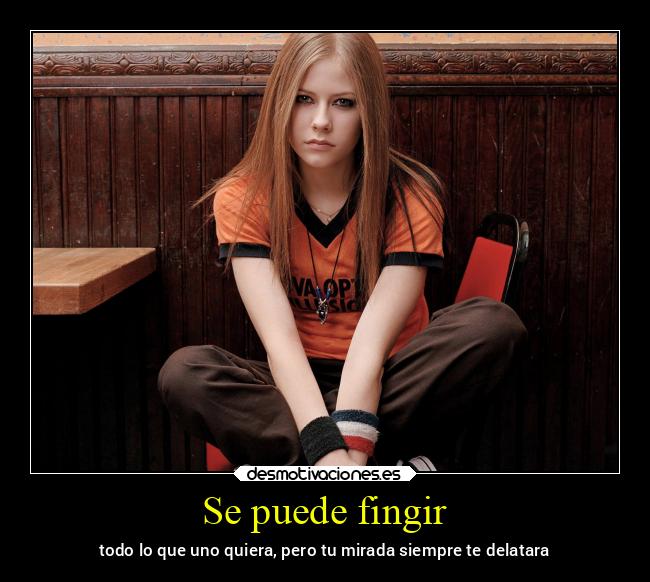 Se puede fingir -