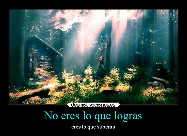 No eres lo que logras - 